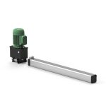Fadini MEC 800 lineaire poortopener voor zware en grote poorten