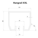 Maatvoering Comunello hangrail XXL