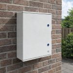 Fadini wandkast elektrakast van polyester incl. montageplaat - 405 x 500 x 200 mm sfeer (1)