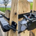 Thumbnail of http://Zwarte%20Fadini%20HINDI%20lineaire%20poortopener%20als%20poortautomatisering%20bij%20een%20houten%20toegangspoort
