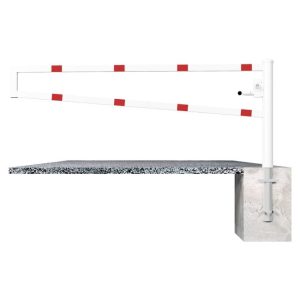 Schake draaibare slagboom – Met slot – 360 graden draaibaar – Type 2