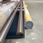 Grande Forge ijzeren strip half rond