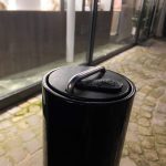 Handmatig inzinkbare paal ter beveiliging van juwelier