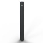 Ornamental bollard steel tube Ø 89 mm (2)