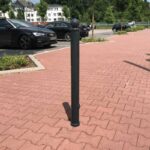 Afrasteringspaal serie 474B Ø 76 mm