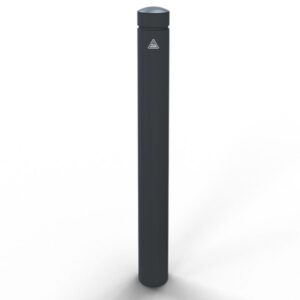 Schake sierpaal platte kop – Aluminium – Ø 100 mm