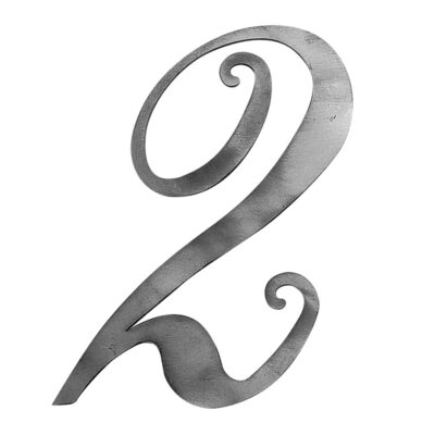 Cijfer 2 - 250x130 mm