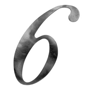 Cijfer 6 – 250×120 mm