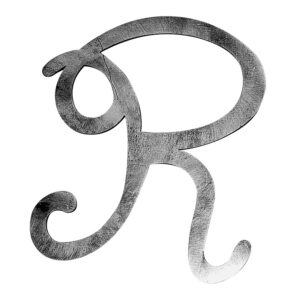 Letter R – 225×195 mm