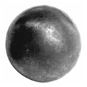 Bol gehamerd Ø35 mm
