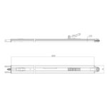 Comunello Rampart AC-400 rail kettingaandrijving maatvoering