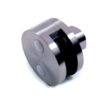 Glasklem Ø 60 mm; vlak; B 8 mm; enkel