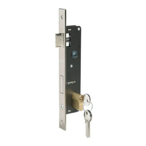 Smaldeurslot 24/85/8 – Voor koker 40×40 mm met RVS voorplaat – DM25
