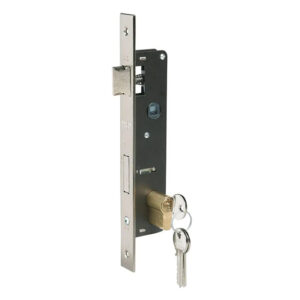 Smaldeurslot voor koker 40×40 mm verzinkte voorplaat – 22/85/8 – DM20