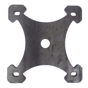 Muurplaat 200x230x8 mm