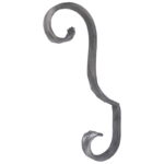 Grande Forge stalen sierkrul - Serie L230-