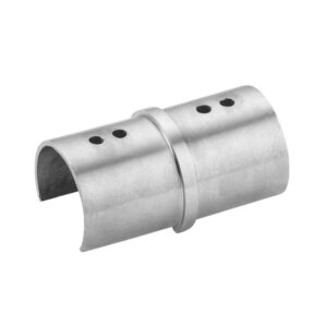 Buis verbindingsstuk – Buis Ø42,4mm – Geslepen RVS 316