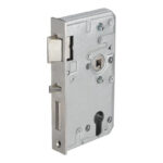 AMF zelfvergrendelend slot - RVS voorplaat - DINR - 40 mm