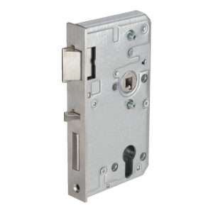 AMF zelfvergrendelend slot – RVS voorplaat – DINR – 40 mm