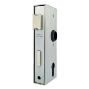 Bever RVS slotkast met RVS slot – Smal – 30 of 40 mm