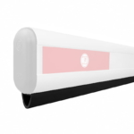 Fadini rubberen profiel voor BAYT slagboommast - 4 mm - Prijs per meter