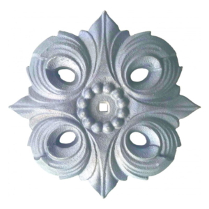 Grande Forge aluminium sierornament – Rozet – Serie ALUD-