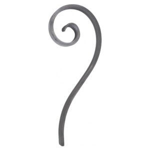 Grande Forge stalen sierkrul – J-krul – Serie J2-