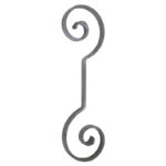 Grande Forge stalen sierkrul - Serie L350-