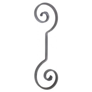 Grande Forge stalen sierkrul – Serie L350-
