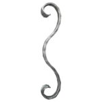 Grande Forge stalen sierkrul - Serie LM25-