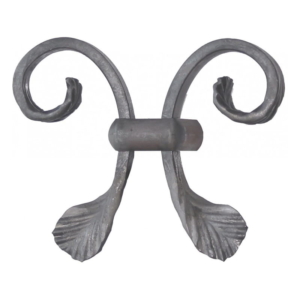 Grande Forge stalen sierornament – 135 x 115 mm – Serie D6-
