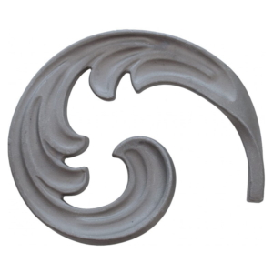 Grande Forge stalen sierornament – Sierblad – Serie FR-