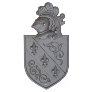 Grande Forge stalen sierornament – Wapenschild – Serie F22-