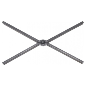 Grande Forge stalen sierornament – X-vorm – Serie CK2-