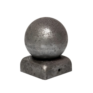 Paalkap koker 55×55 mm bol 60 mm