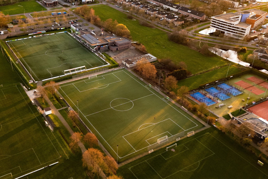 sportparken en stadions