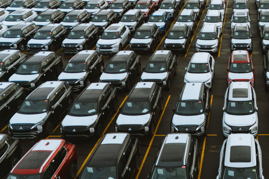 auto parkeerplaatsen en terreinen voor dealers en verkoop beveiliging