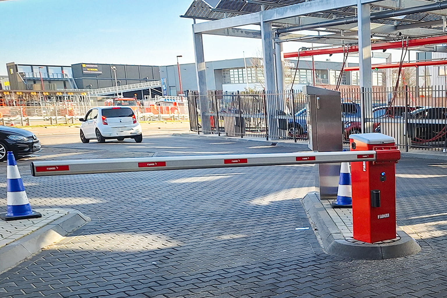 wasstraat afbeelding slagboom
